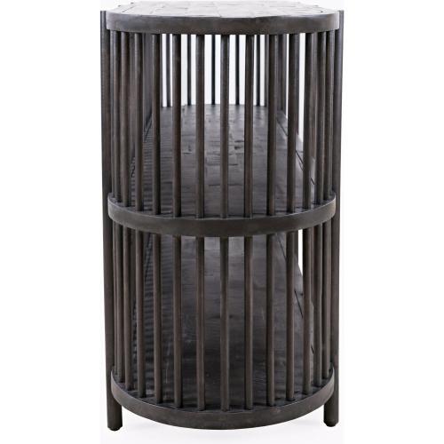 Rhapsody 72" Storage Cabinet (Black) - Image 3