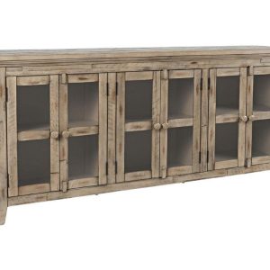 Rustic Shores 70" Accent Cabinet (Stone)