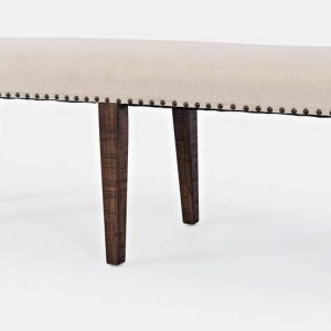 Fairview Backless Dining Bench (Oak Finish)