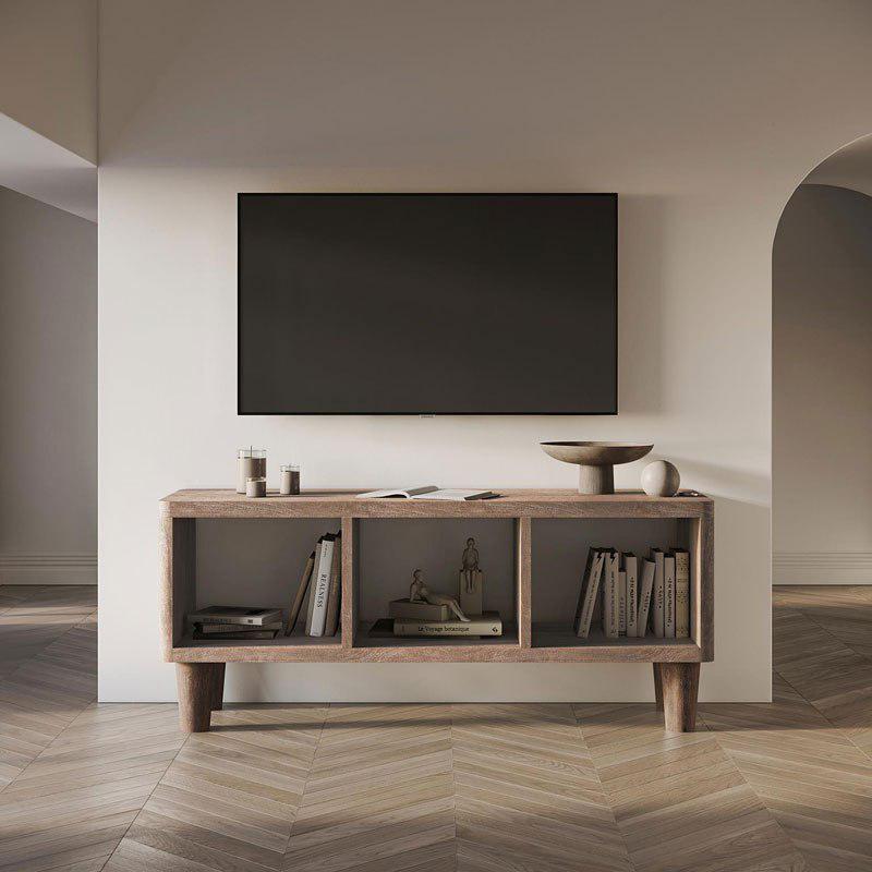 Origins Media Console (Brown) - Image 2