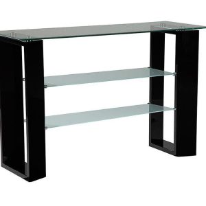 Modena Sofa Tables (Black; 2-Piece Set)